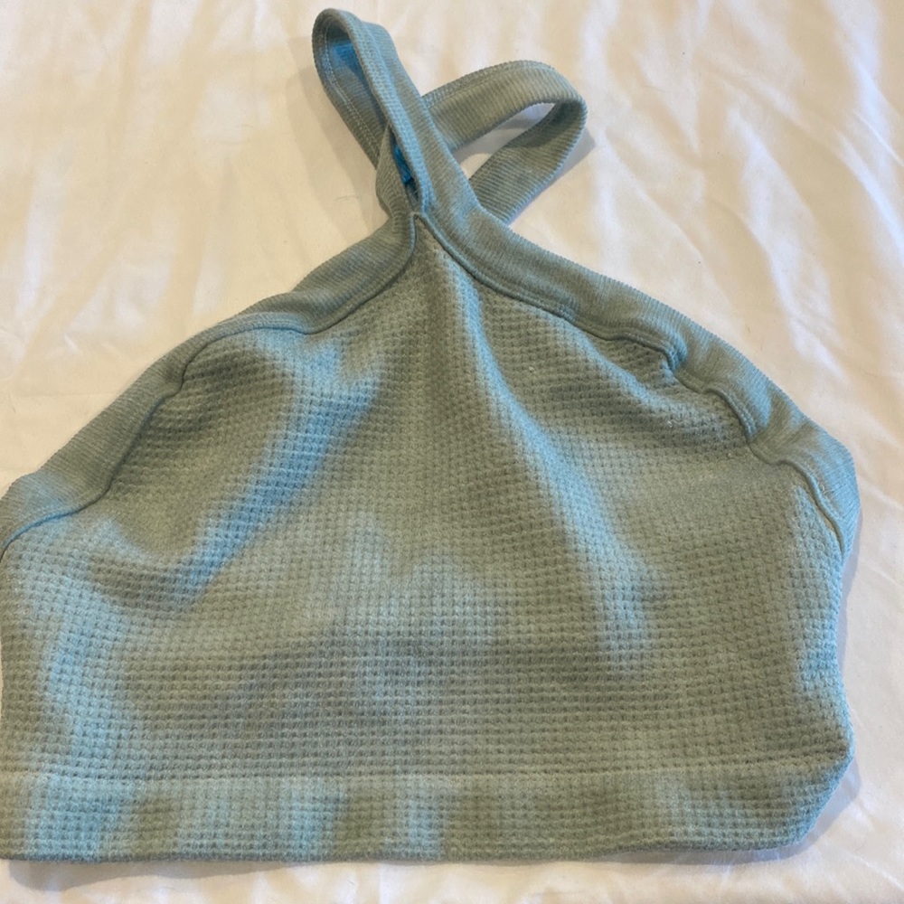 Urban Outfitters Cross Tied Knit Crop Top